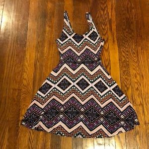 Express Aztec print dress